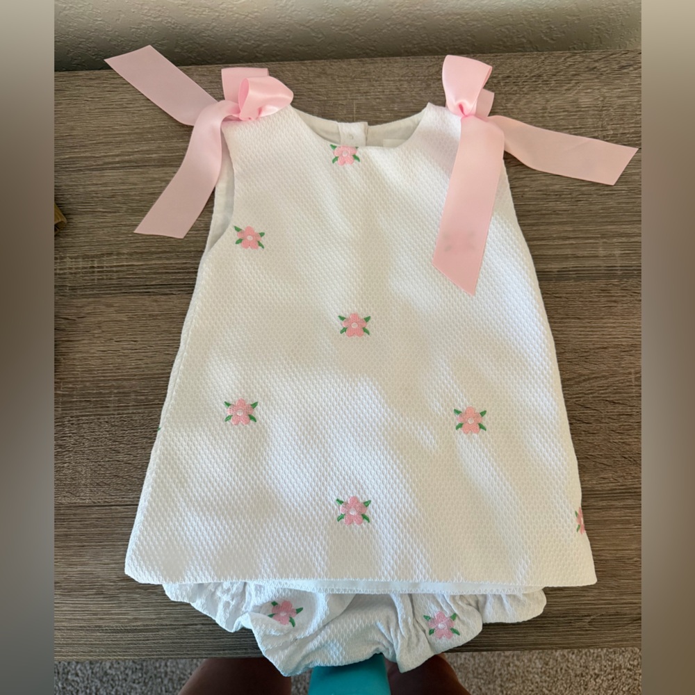 Cecil and Lou Pink and White Floral Set